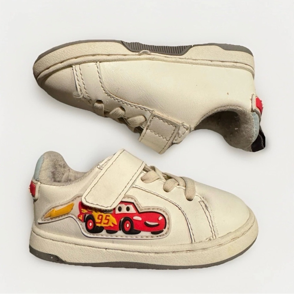 Zara Disney Cars Lightning McQueen Baby Sneakers Size 5